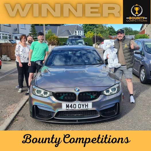 Won the psychedelic BMW M4 550 BHP stage 2!!