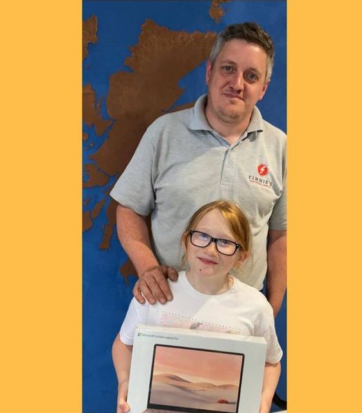 Won the Microsoft Surface Laptop Go!!