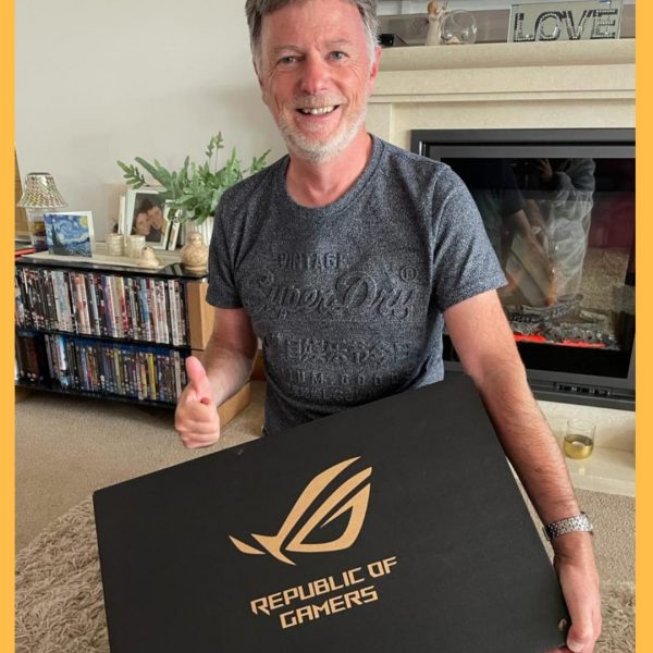 Won the ASUS ROG Flow X13 Gaming Laptop!!