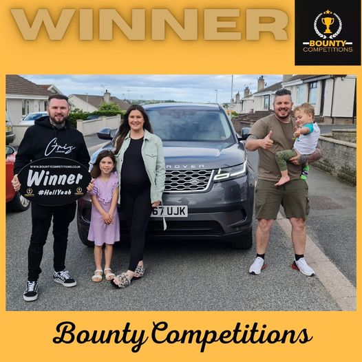 Won the Range Rover Velar!!