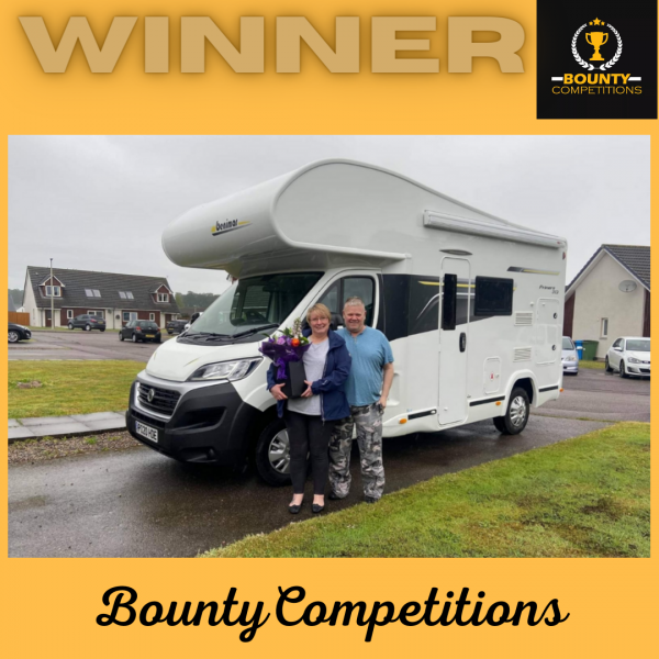 Won the Fiat Ducato Benimar Pimero 313 Motorhome!!