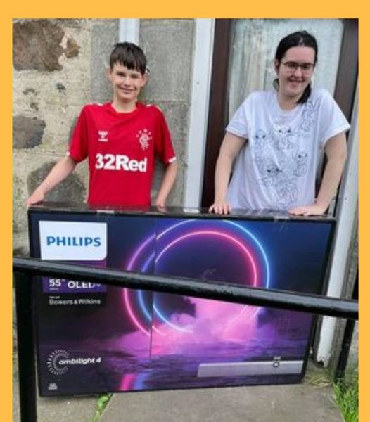 Won a 55″ Philips Ambilight TV!!