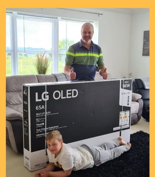 Won the LG OLED65A16LA 65″ Smart 4K Ultra HD HDR OLED TV!!