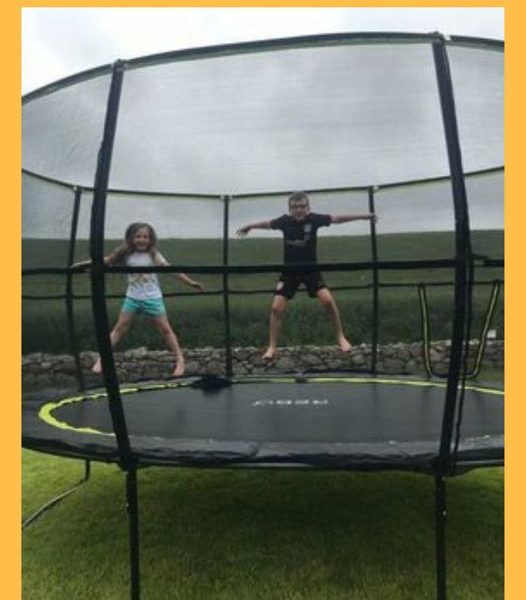 Won the Rebo Oval Base Jump Trampoline!!