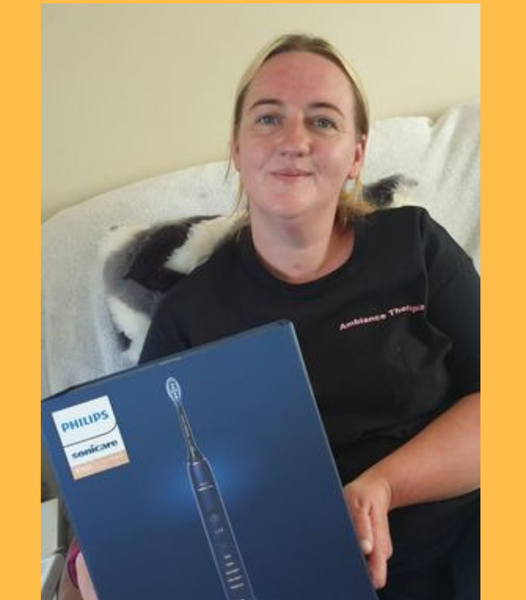 Won the Philips Sonicare DiamondClean Smart Electric Toothbrush!!