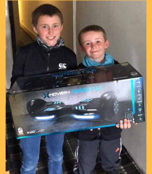 Won the Hover-1 Superstar Hoverboard!!