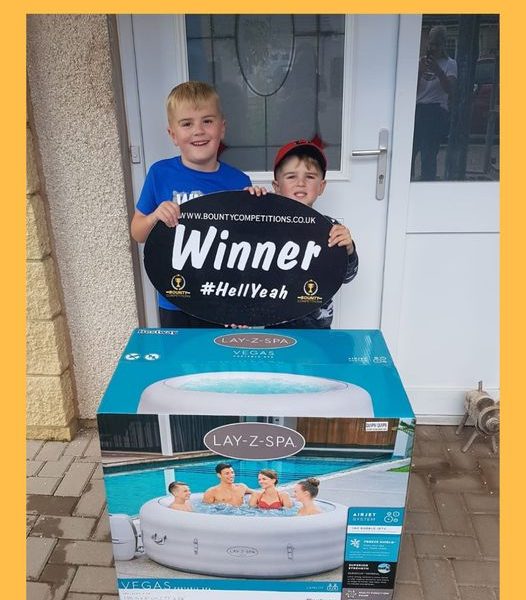 Won the Lay-Z-Spa Vegas AirJet Inflatable Hot Tub Spa!!