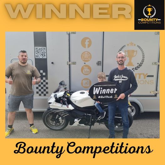 Won the 2013 Suzuki GSXR 600!!