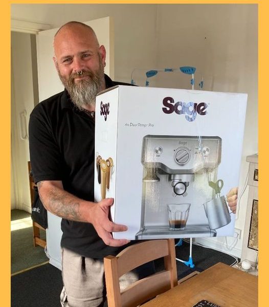 Won the Sage the Duo Temp Pro Espresso Coffee Machine!!