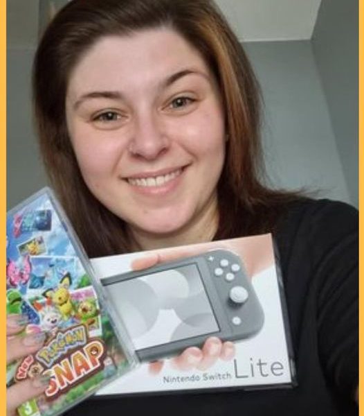 Won a Nintendo Switch Lite and Pokemon Snap!!