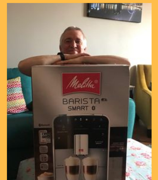 Won the Melitta Barista T Smart Bean to Cup Coffee Machine!!