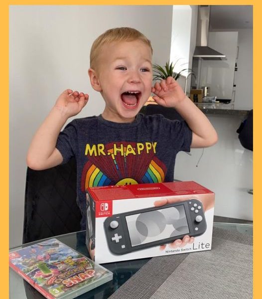 Won the Nintendo Switch Lite & Pokemon Snap!!