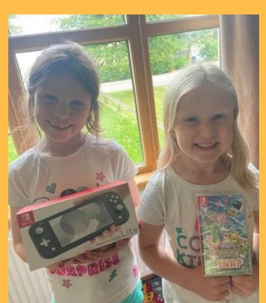 Won the Nintendo Switch Lite & Pokemon Snap!!