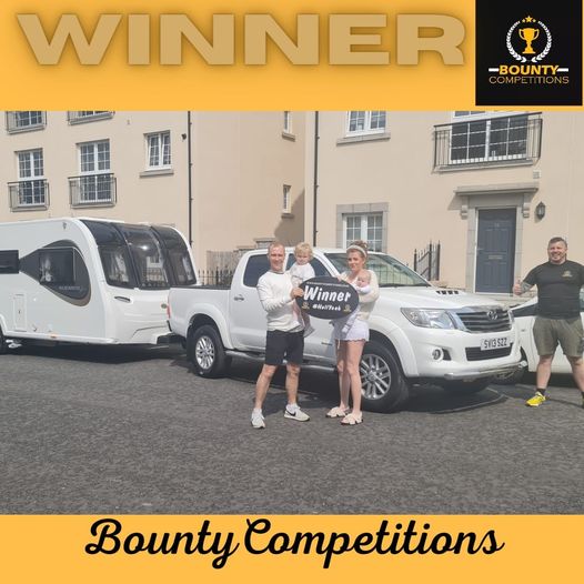 Won the Toyota Hilux and Bailey Alicanto Grande Porto Combo!!