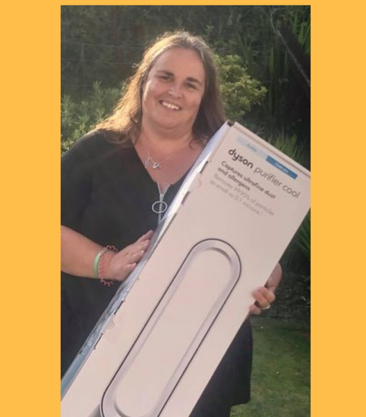 Won a Dyson Cool Smart Air Purifier!!!