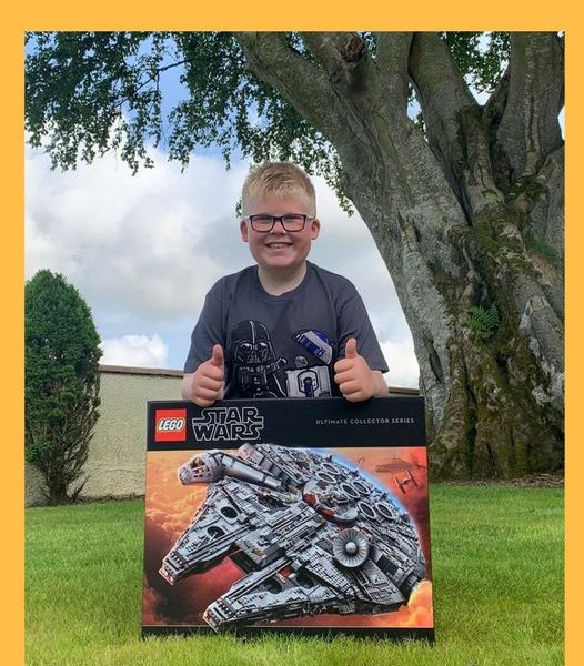Won the Lego Star Wars Ultimate Collector Series Millennium Falcon!!