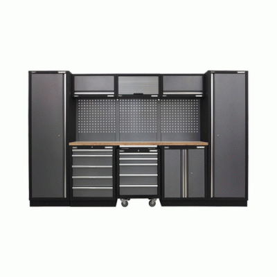 SEALEY MODULAR STORAGE SYSTEM COMBO - PRESSED WOOD WORKTOP #4 (DRAWN 23/03/2022)