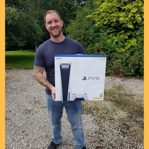 Won the PlayStation 5 Disc Edition #2!!