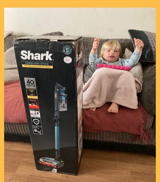 Won the Shark Hoover!!