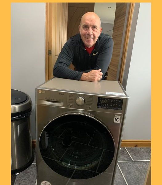 Won the LG WiFi-enabled 8 kg Washer Dryer!!
