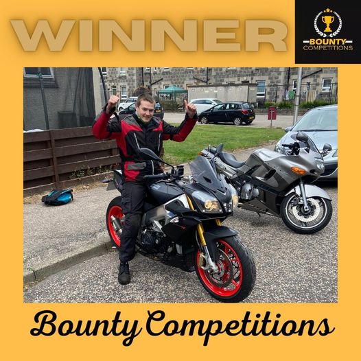 Won the Aprilia Tuono V4 1000!!