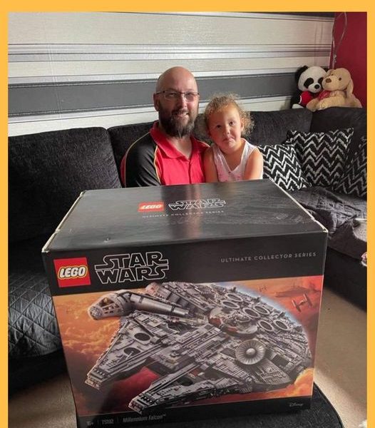 Won the Lego Star Wars Ultimate Collector Series Millennium Falcon!!