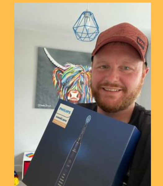 Won the Philips Sonicare DiamondClean Smart Electric Toothbrush!!