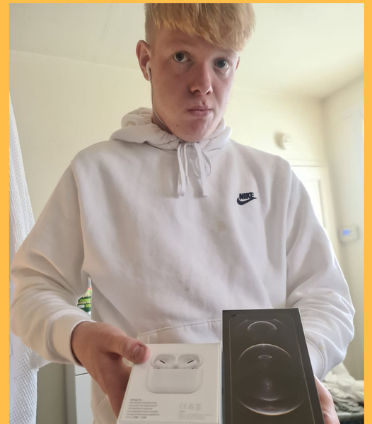 Won the Apple iPhone 12 Pro Max and Airpods Pro!!