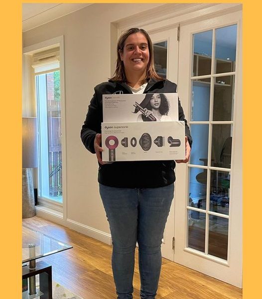 Won the Dyson Hair Bundle #8!!