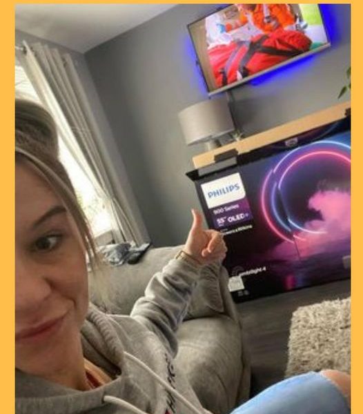 Won a 55″ Philips Ambilight TV!!