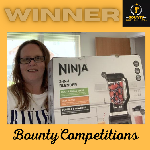 Won the Ninja 2-in-1 Blender!!