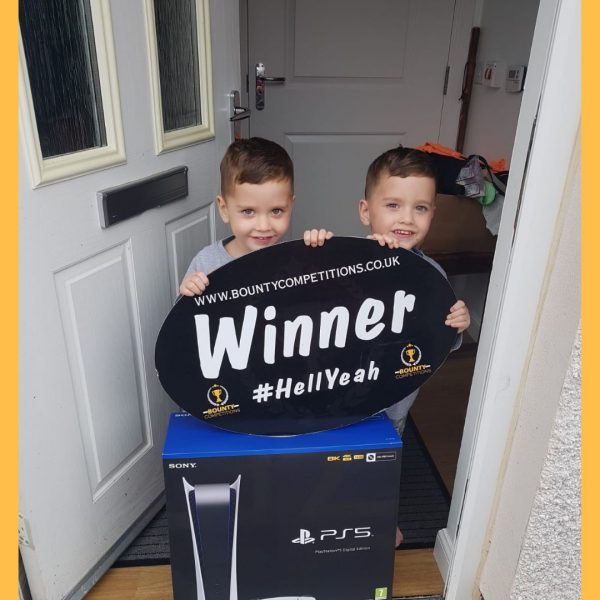 Won the PS5 Digital Edition #7!!