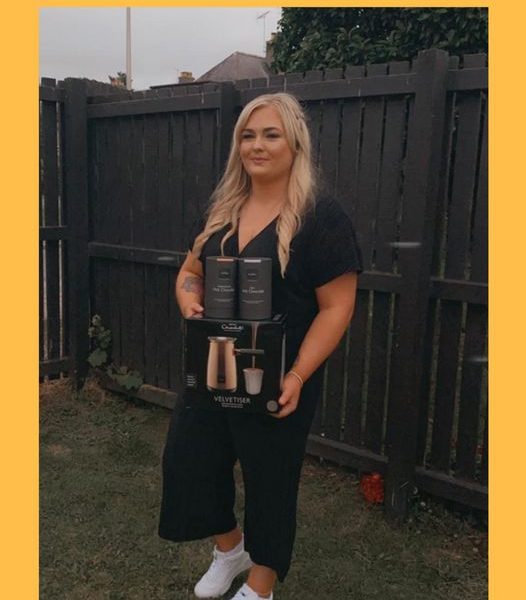 Won a Hot Chocolate Machine and Hot Chocolate Tubs!!