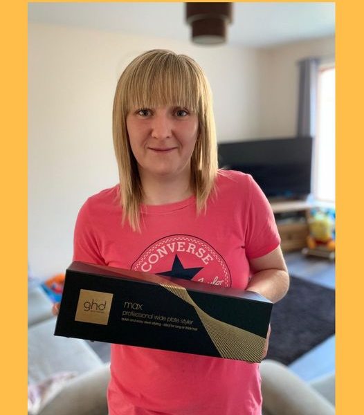 Won the ghd Max Hair Straighteners!!