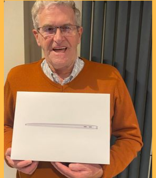 Won the Apple Macbook Air 13″ – Silver #2!!