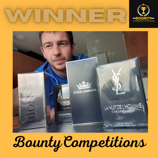 Won the Men’s Fragrance Bundle #16!!