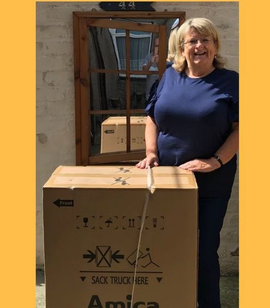 Won the Amica Wine Cooler!!