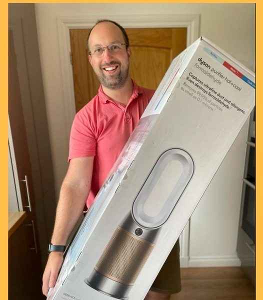 Won the Dyson Hot+Cool Smart Air Purifier!!