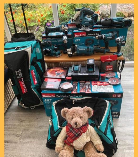 Won the Makita Tool Bundle #2!!
