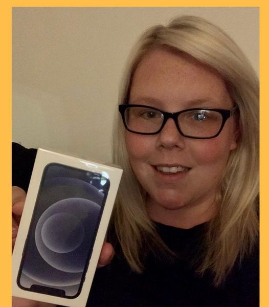 Won an Apple iPhone 12 Mini!!