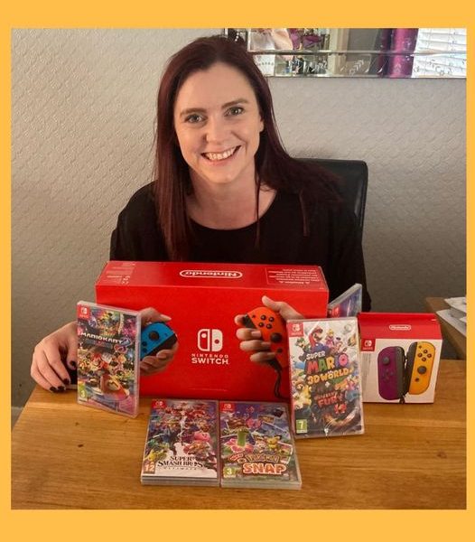 Won the Big Nintendo Switch Bundle!!