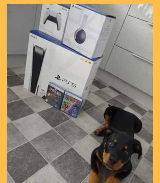 Won the PlayStation 5 Disc Edition Bundle!!