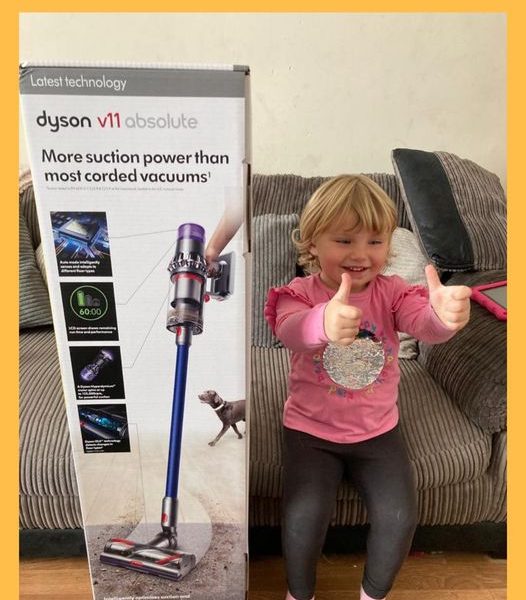 Won the Dyson V11 Absolute Cordless Vacuum Cleaner!!