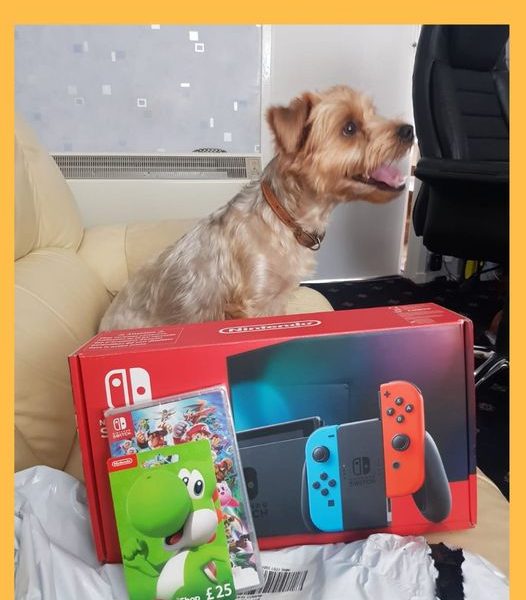 Won the Nintendo Switch, Super Smash Bros Ultimate & eShop Gift Card Bundle!!