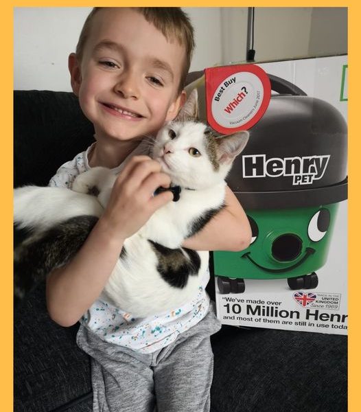 Won the Numatic Henry PET200 Cylinder Vacuum Cleaner!!