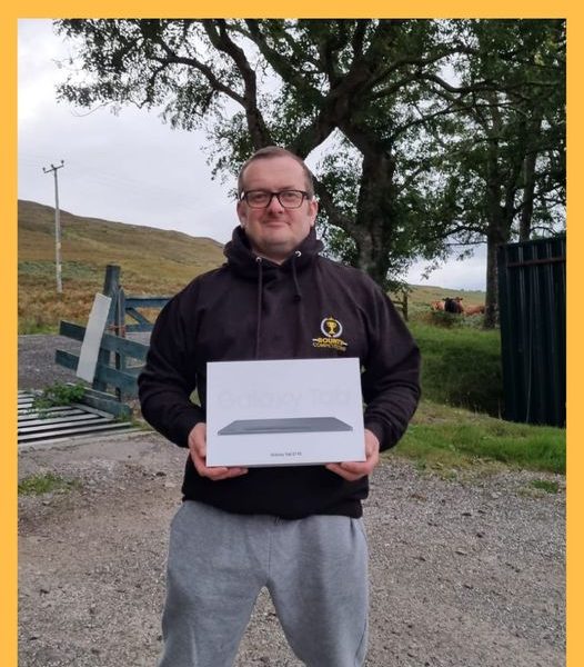 Won the Samsung Galaxy Tab S7!!