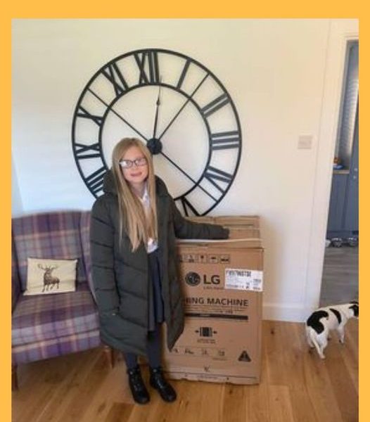 Won the LG WiFi-enabled 8 kg Washer Dryer!!