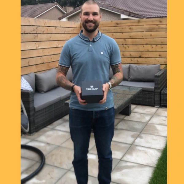 Won the TAG HEUER Aquaracer Quartz Mens Watch!!