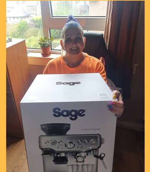 Won the Sage Barista Express Bean to Cup Coffee Machine!!