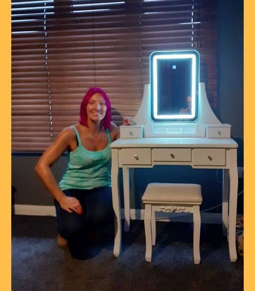 Won the Ottawa Dressing Table Set with Mirror!!